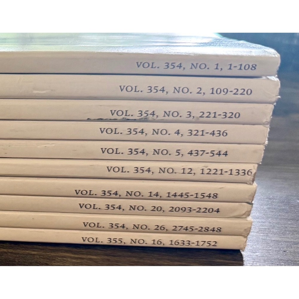 New England Journal of Medicine 2006 Lot of 10 Issues Vol 354 355 - Picture 7 of 7